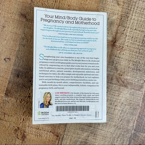 The Mindful Mom To Be Pregnancy Meditation Journaling Paperback Book - Picture 2 of 9